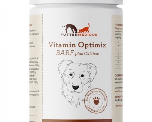 Futtermedicus Vitamin Optimix Barf plus Calcium 500g