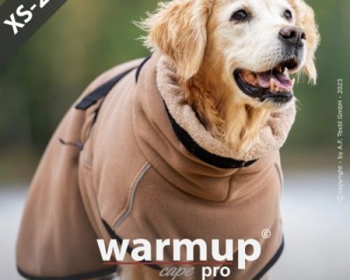 Actionfactory Warmup Cape Pro camel XS 