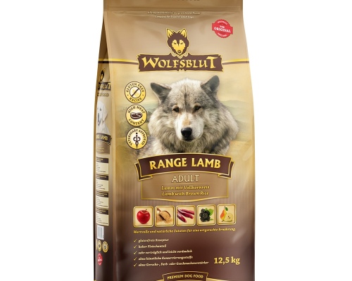 Wolfsblut Range Lamb Adult - Lamm mit Reis 12,5kg