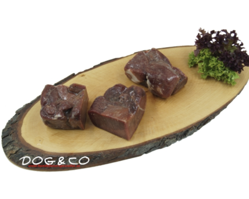Lama Fleisch 100% (in Würfel geschnitten) - gefroren 200g Würfel pro Stk.